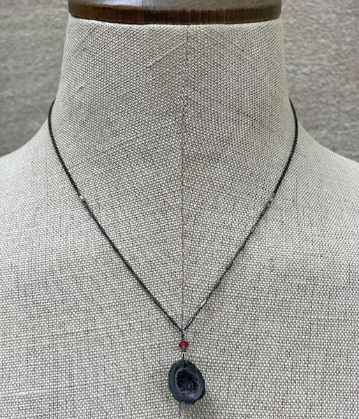 Mini Geode Necklace