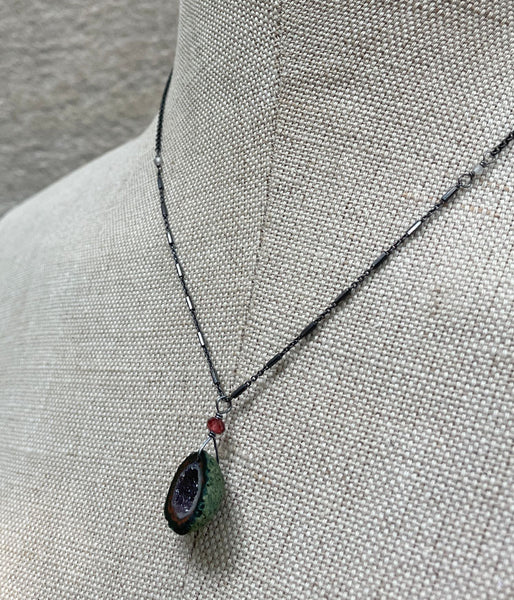 Mini Geode Necklace