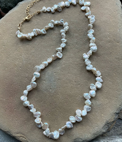 Wild Keishi Pearl Necklace