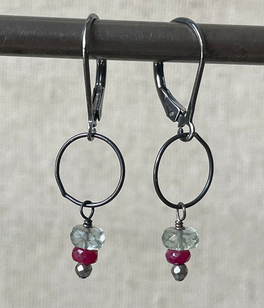 vc-ref-53 Sunrise Circle Earrings