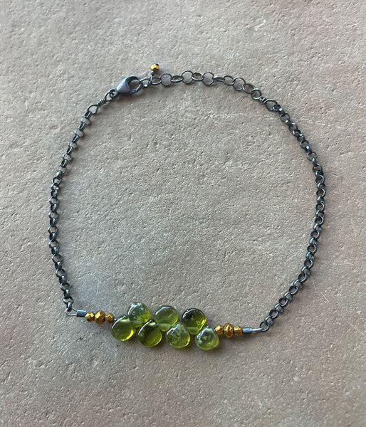 ref-brac-13 Vesuvianite Bracelet