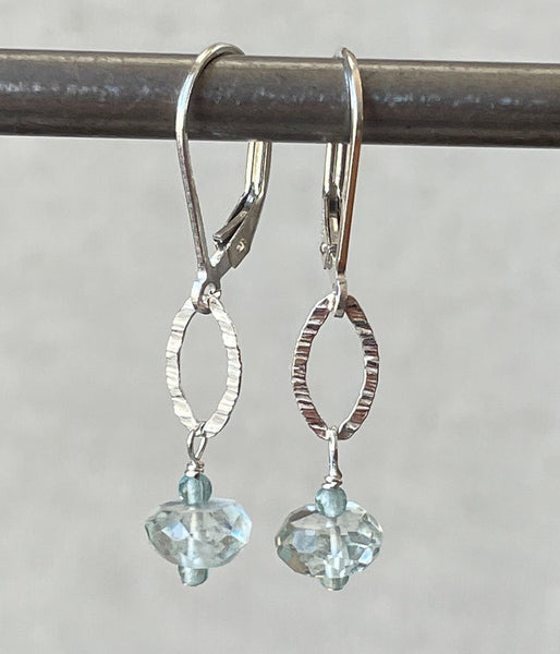 vc-laby-52 Aquamarine Clarity Earrings