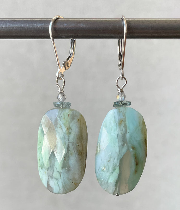 Peruvian Opal Earrings