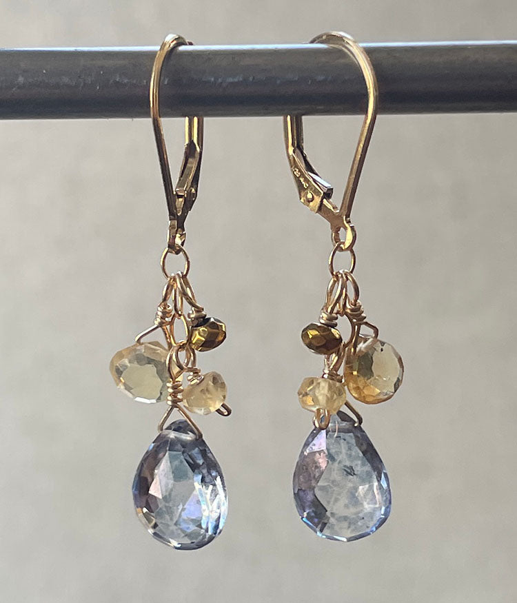 Sunny Day Cluster Earrings