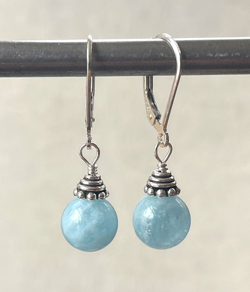 vb-laby-63 Classic Aquamarine Earrings