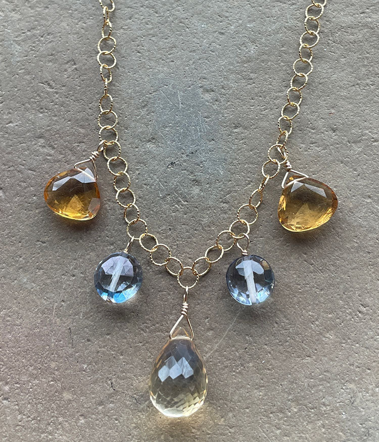 Peaceful Fringe Necklace