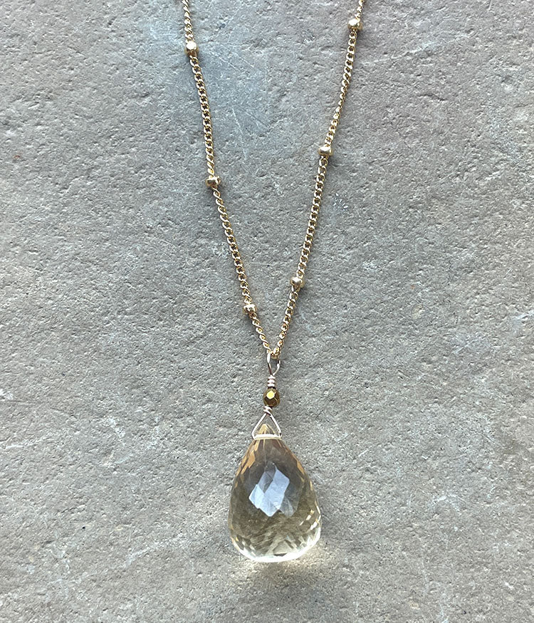 Simple Brilliance Necklace