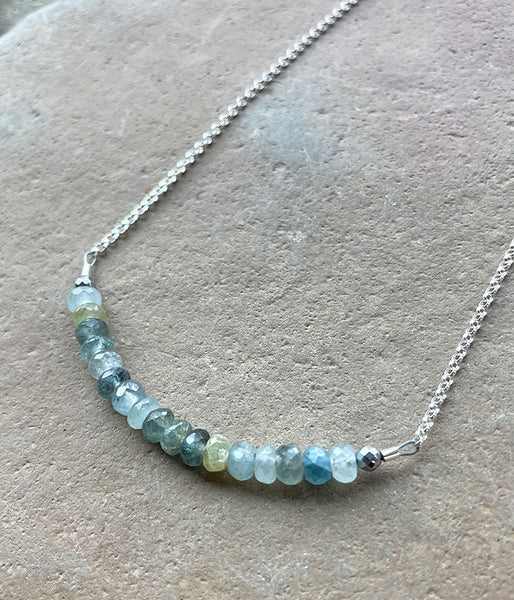 laby-18 Shifting Perspective Aquamarine Necklace