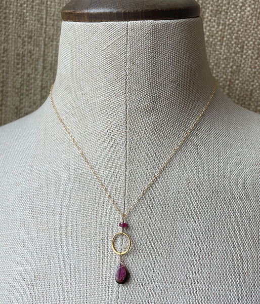 Vivid Tourmaline Necklace