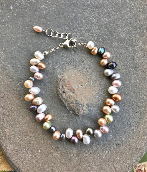 End of the Day Pearl Bracelet