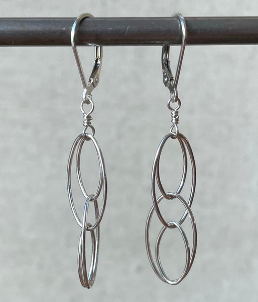 ve-do-1 Double Oval Earrings