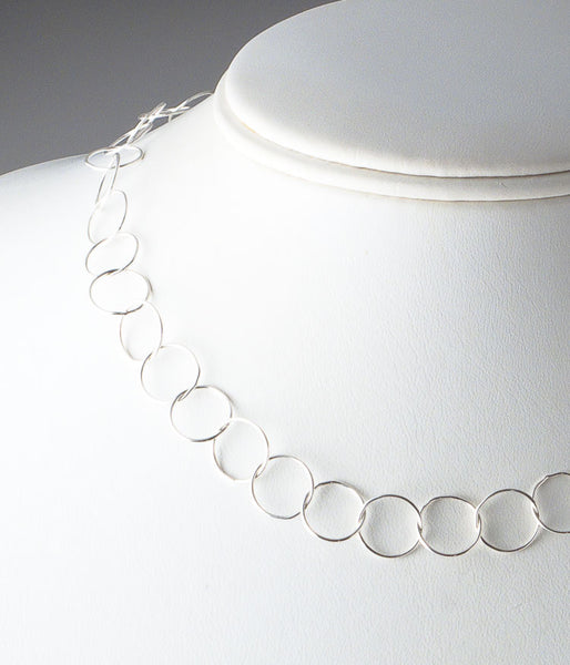 20" Fine Circles (sterling silver)