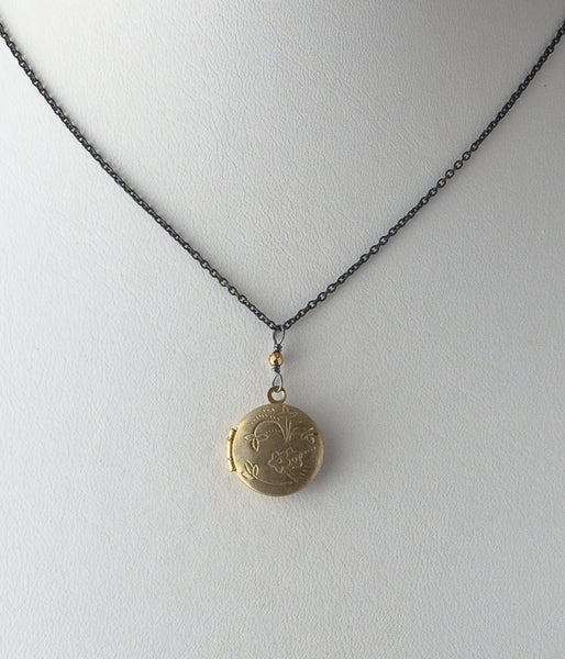 tiny-round-locket-1 Tiny Round Locket