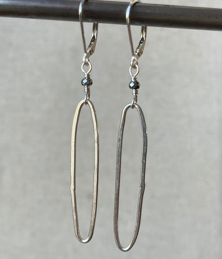 Sterling Silver Foundation Earrings