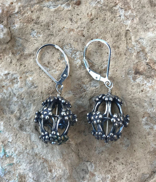 vg-stl-81 Sterling Filigree Earrings