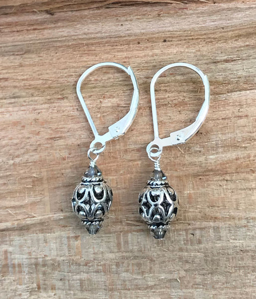 Sterling Filigree Earrings