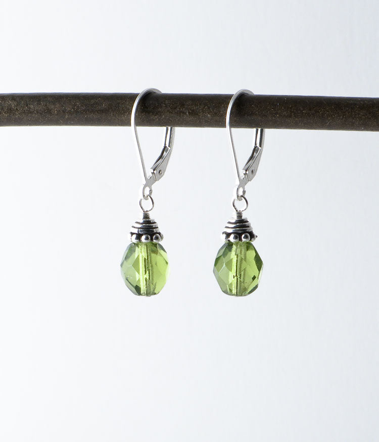 Betsy Earrings (peridot)