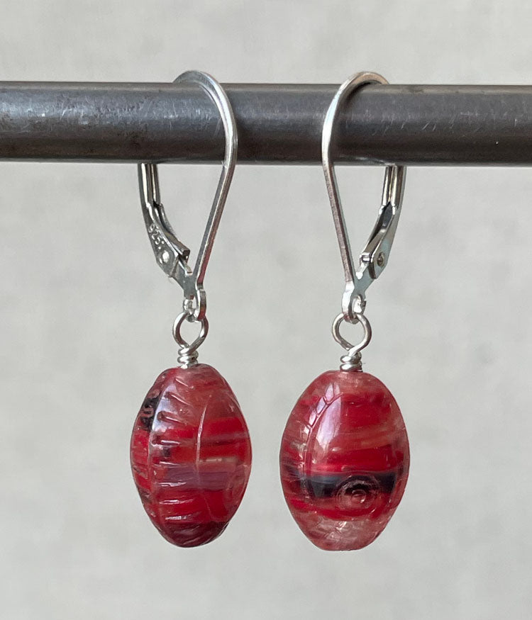 Vintage Glass Earrings