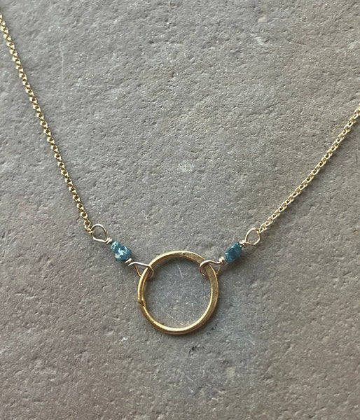 Raw Diamond Necklace