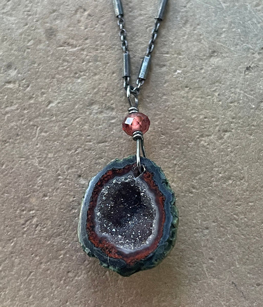 Mini Geode Necklace