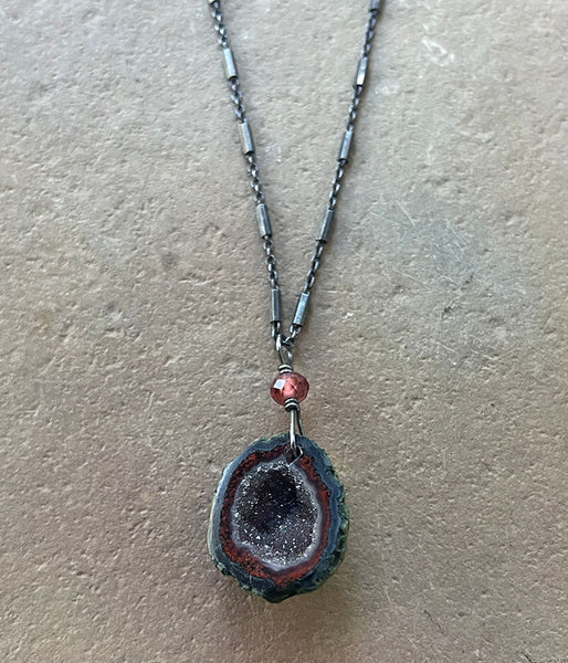 Mini Geode Necklace