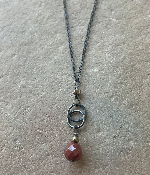 Jasper Infinity Necklace