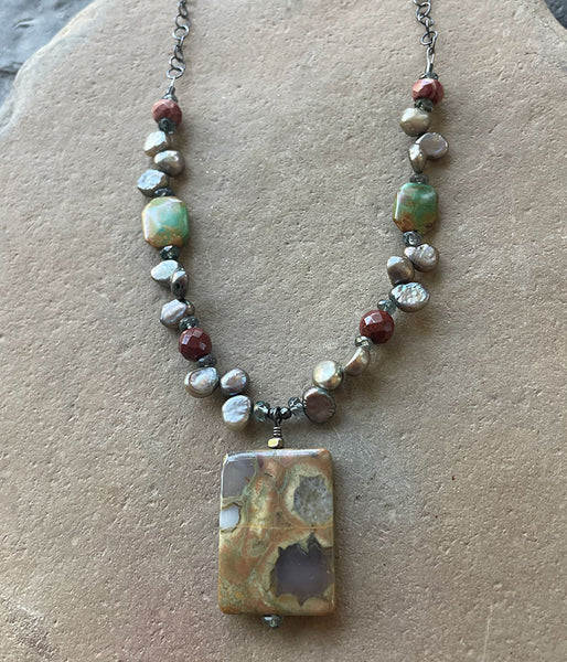 Mud Pots Necklace