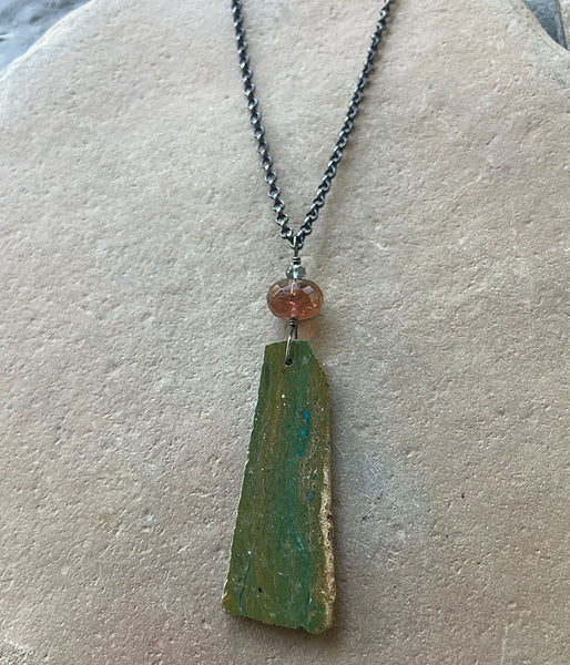 Rustic Opal Necklace