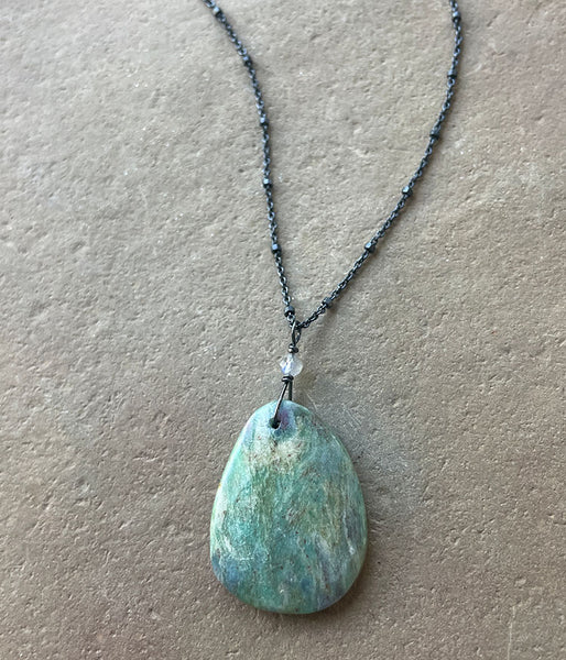 Textured Impressionist Necklace