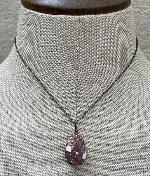 Speckled Agate Necklace