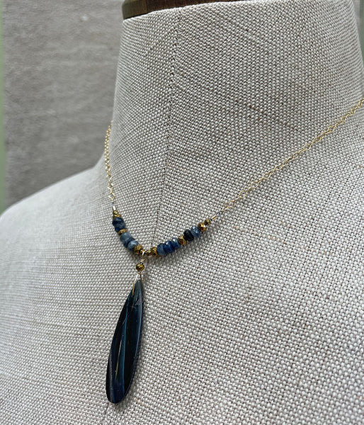 Blue Tiger's Eye Necklace