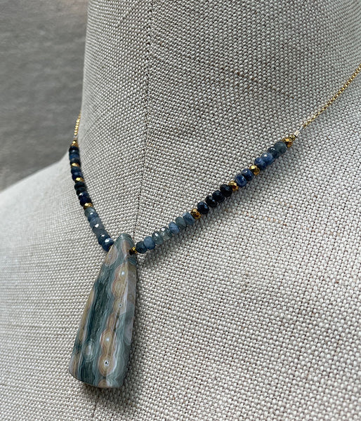 Ocean Jasper Statement Necklace