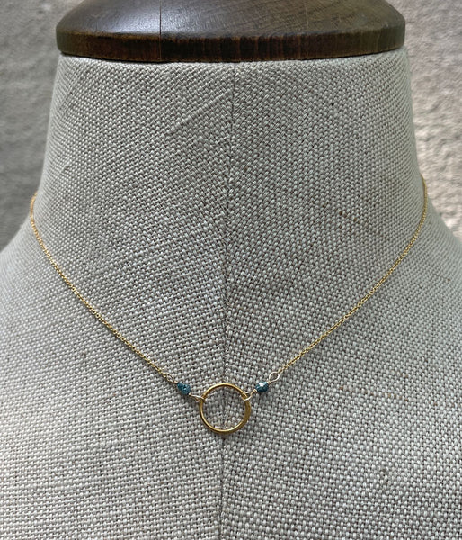Raw Diamond Necklace
