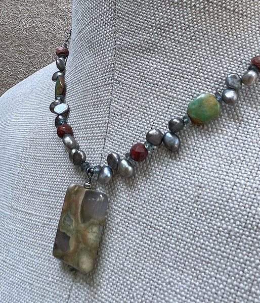 Mud Pots Necklace