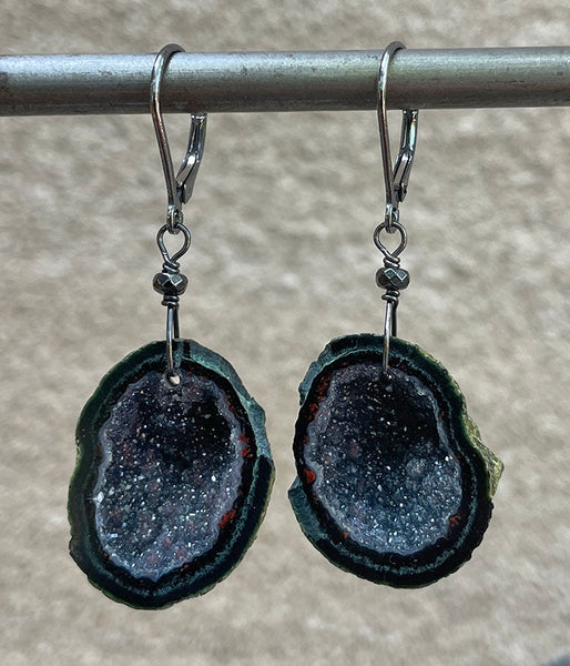 Medium Geode Earrings