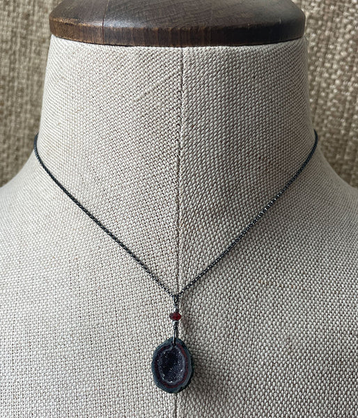Mini Geode Necklace