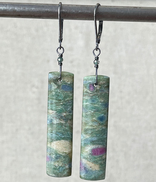 Fuchite Garden Earrings