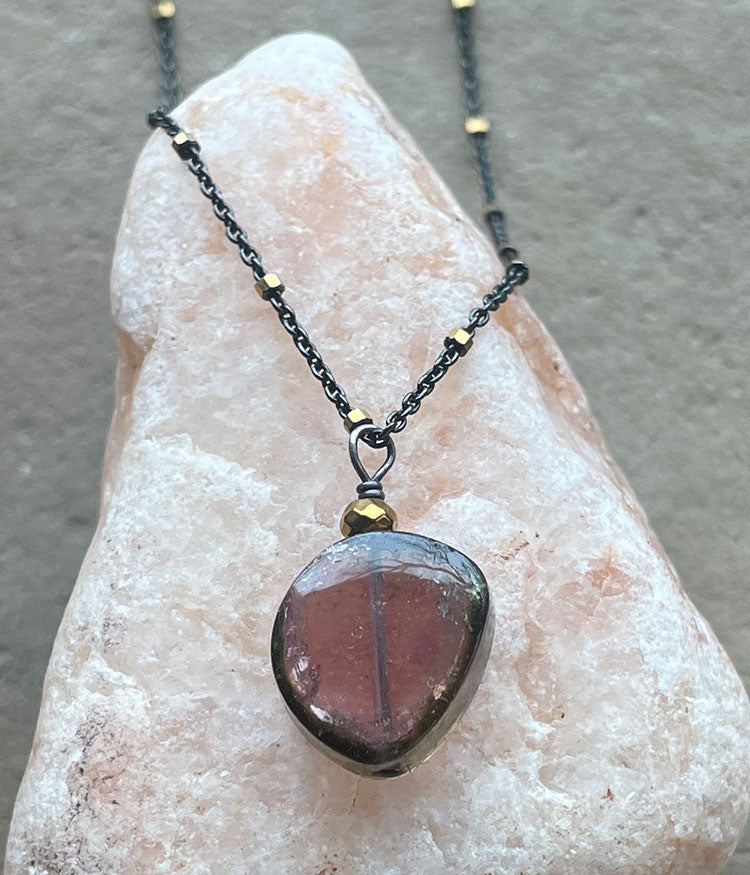 Tourmaline Sparkle Necklace
