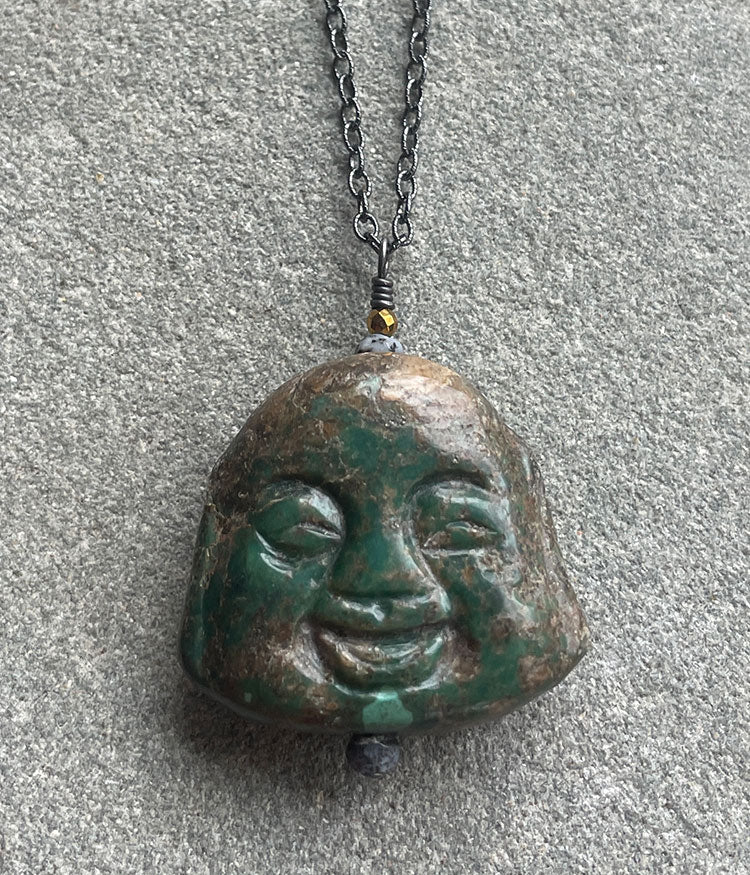Happy Buddha Necklace