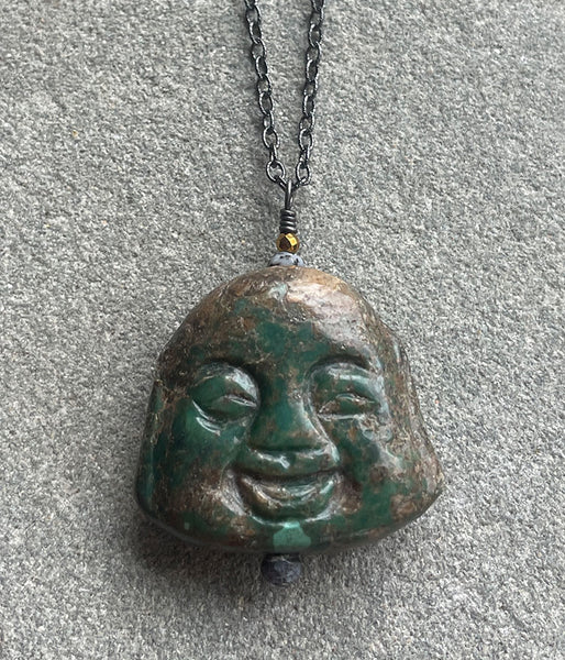 Happy Buddha Necklace