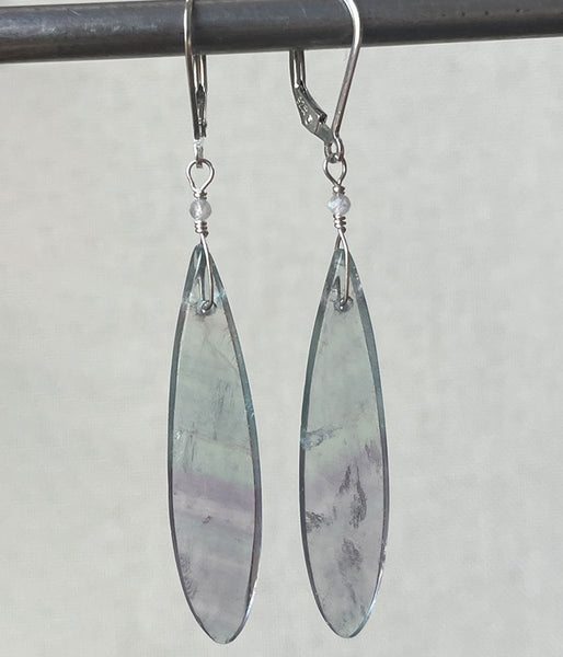 Pastel Fluorite Earrings