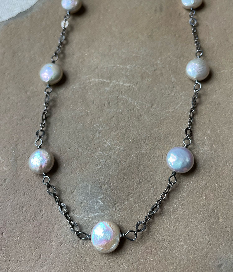 Superior Coin Pearl Necklace