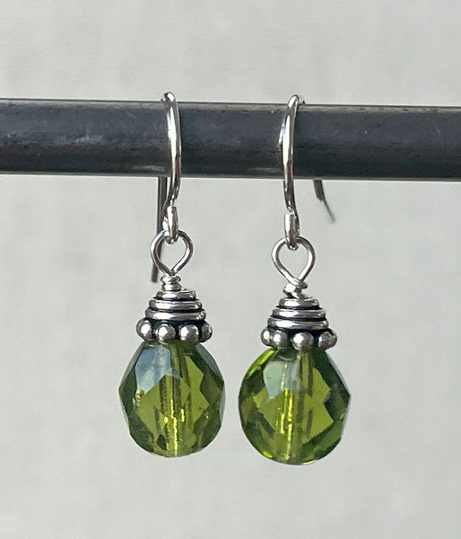 Betsy Earrings (peridot)
