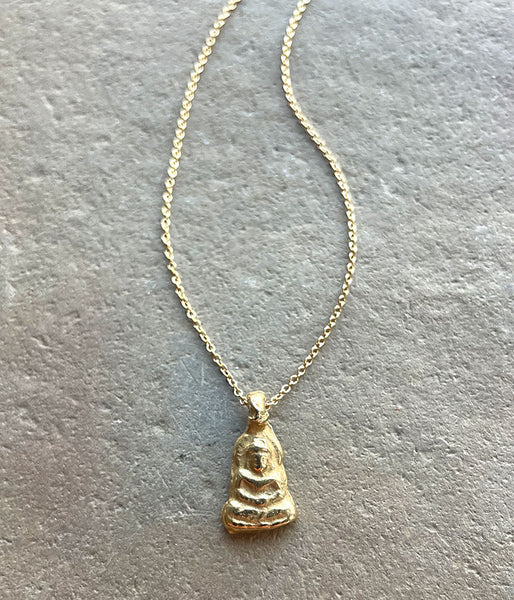 Golden Buddha Necklace