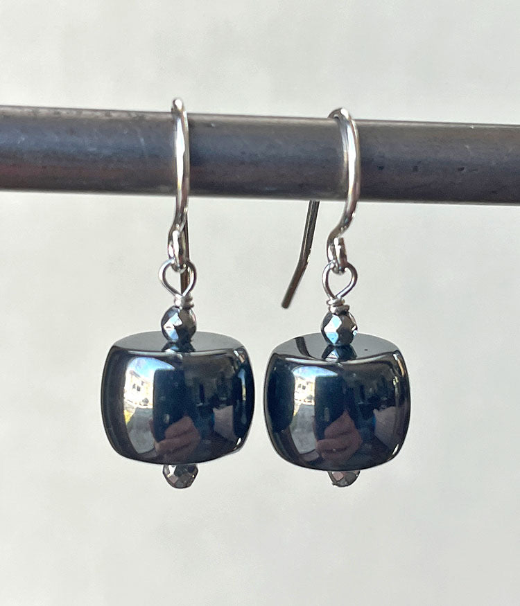 Hematite Earrings