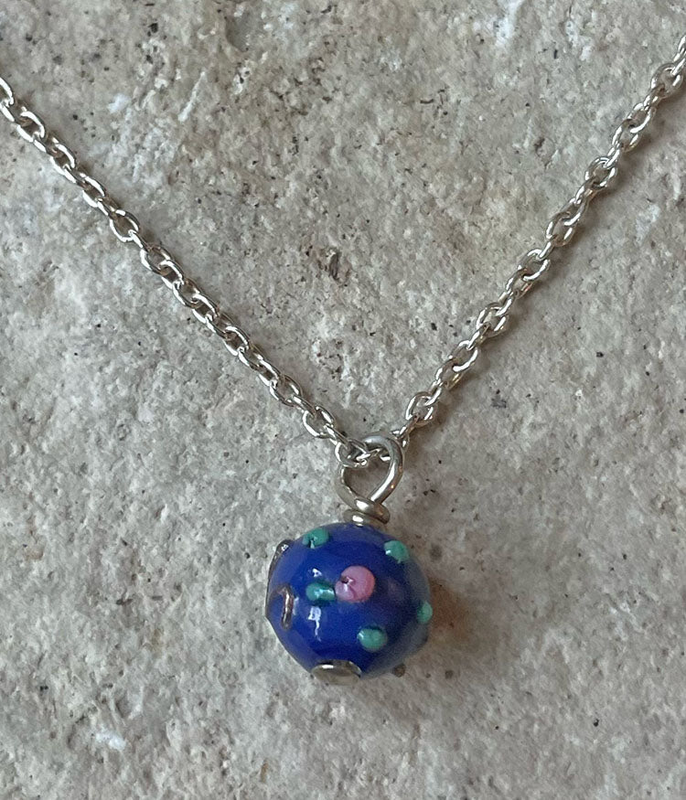 Blue Petite Necklace