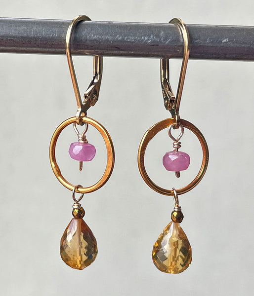 Window of Wildflowers Earrings
