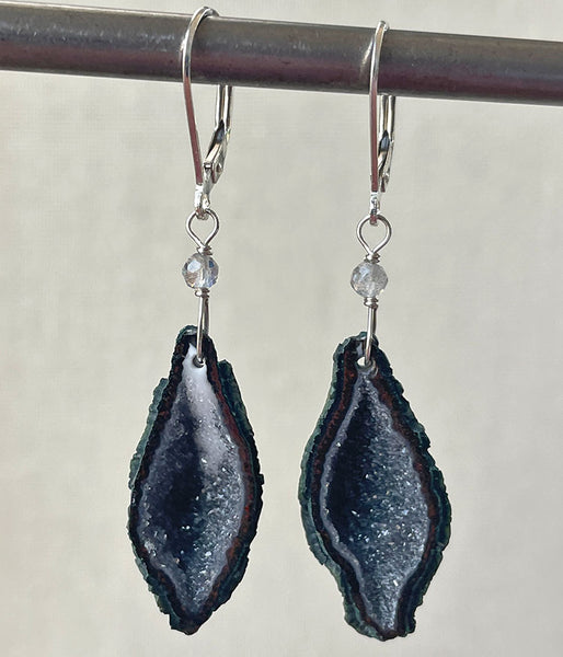 Mini Geode Earrings