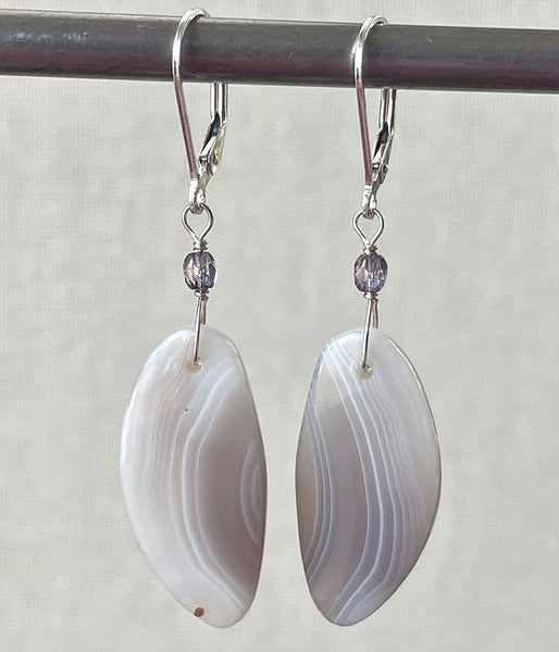Botswana Agate Earrings