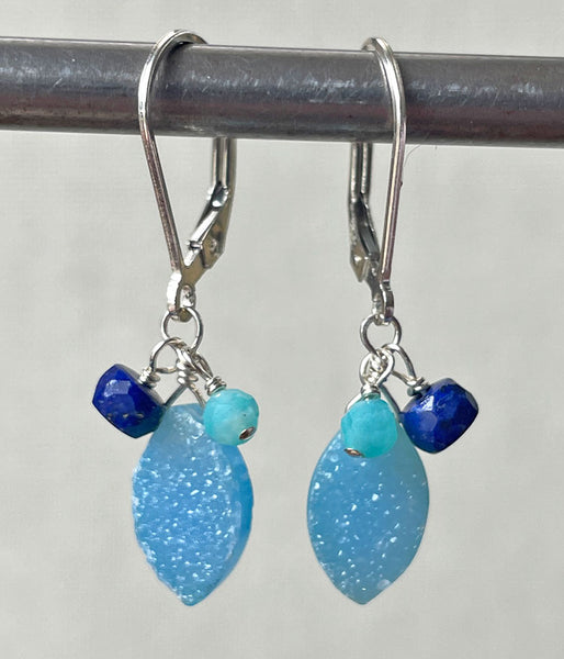 Druzy Cluster Earrings